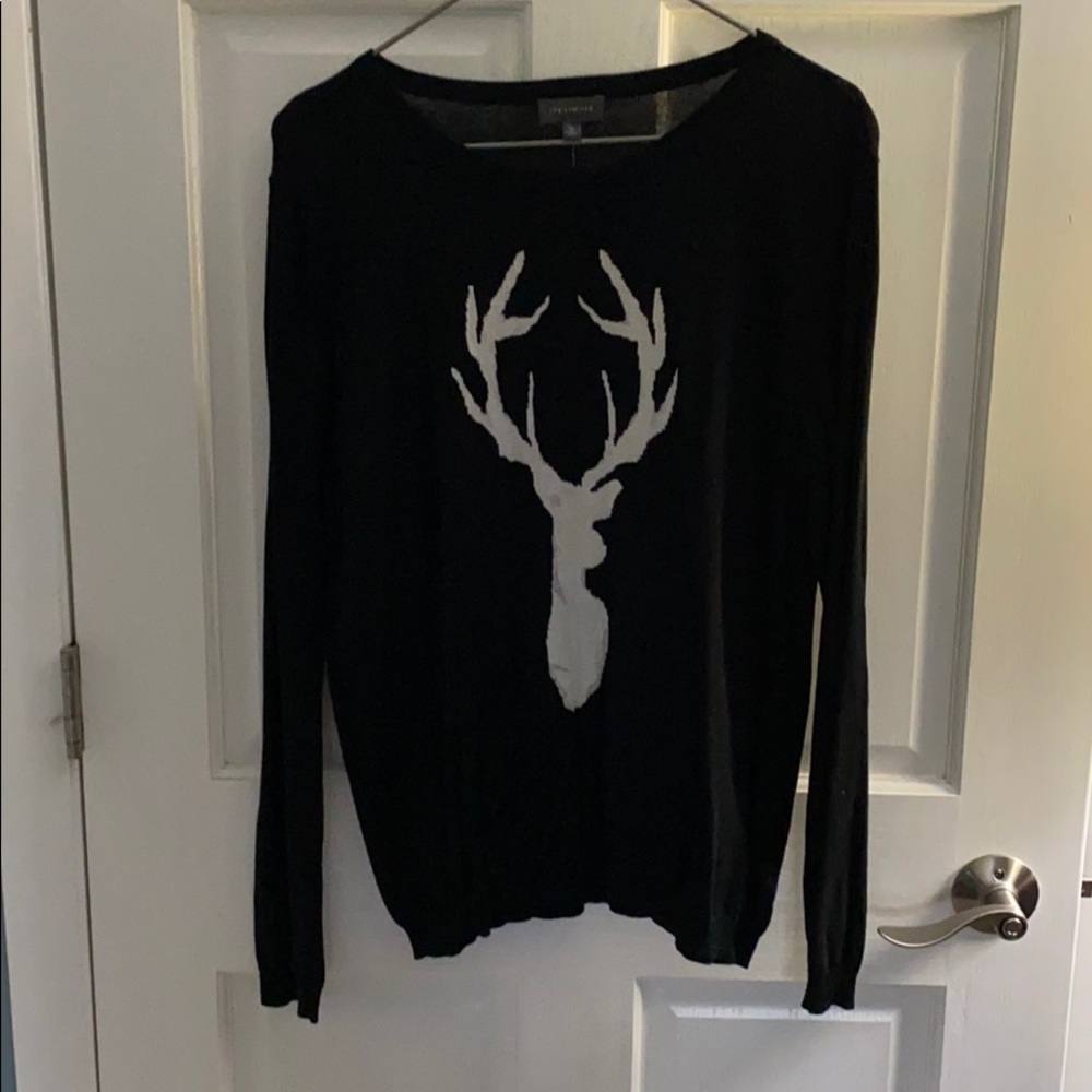 NWT Limited Crew Sweater with Deer silhouette